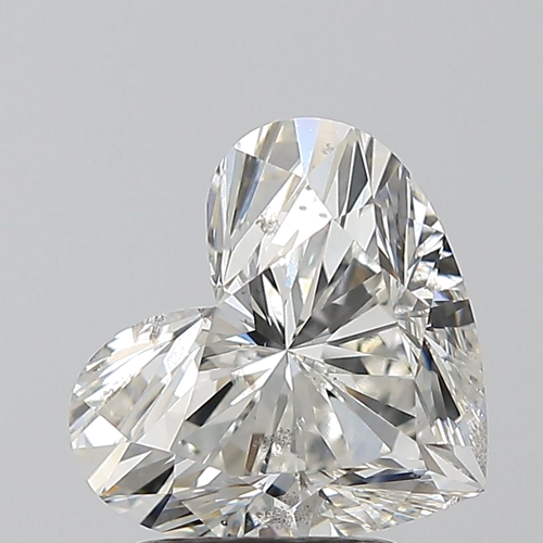 2.5 carat I-SI2 Natūralus Heart Deimantas (1)