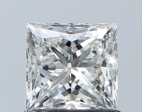 0.91 carat I-VS1 Natūralus Princess Deimantas (1)