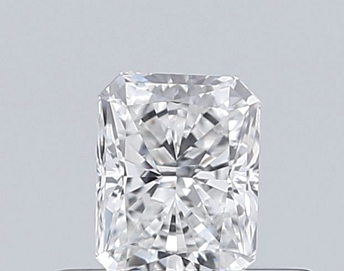 0.37 carat H-VVS2 Natūralus Radiant Deimantas (1)