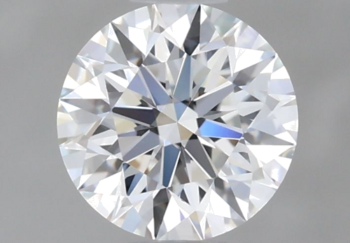 0.51 carat F-VVS1 Excellent cut Natūralus Round Deimantas (1)