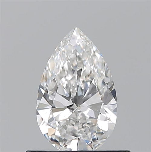 0.55 carat F-VS1 Natūralus Pear Deimantas (1)