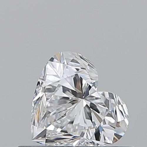 0.5 carat D-VS2 Natūralus Heart Deimantas (1)