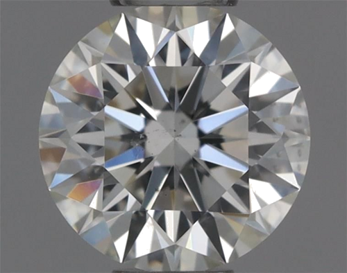 0.35 carat I-SI2 Excellent cut Natūralus Round Deimantas (1)
