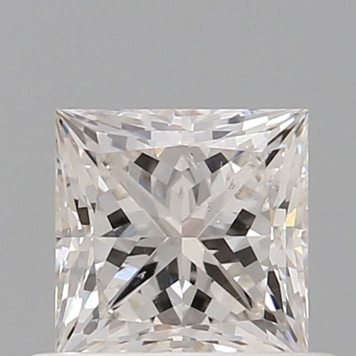 0.52 carat I-SI1 Natūralus Princess Deimantas (1)