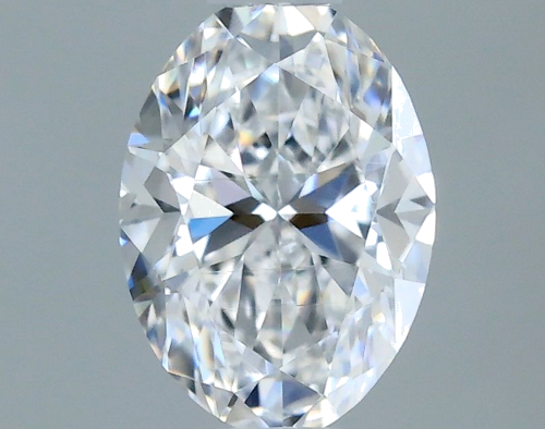 0.32 carat D-VVS2 Natūralus Oval Deimantas (1)