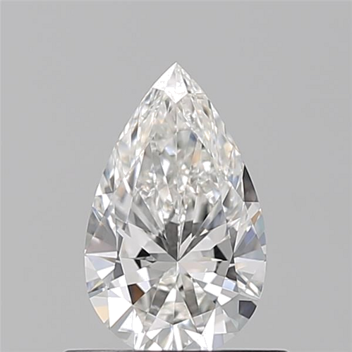 0.52 carat F-IF Natūralus Pear Deimantas (1)