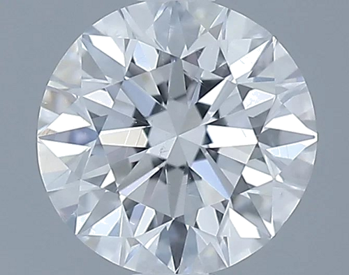 0.5 carat D-SI1 Very Good cut Natūralus Round Deimantas (1)