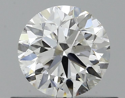 0.5 carat F-SI2 Very Good cut Natūralus Round Deimantas (1)