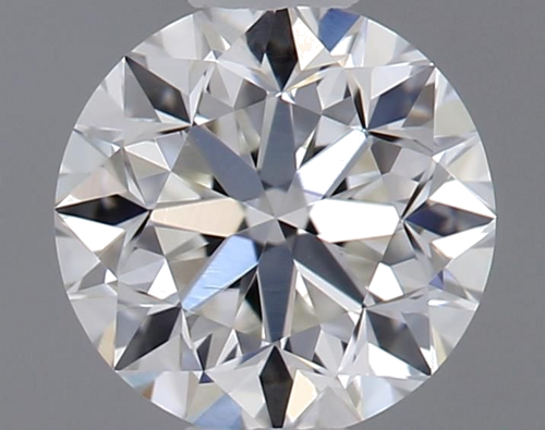 0.4 carat H-VVS2 GD cut Natūralus Round Deimantas (1)