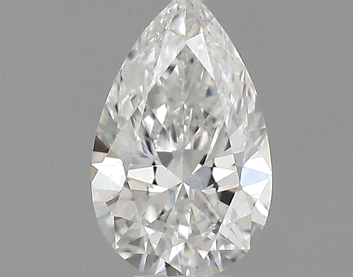 0.23 carat E-VVS2 Natūralus Pear Deimantas (1)