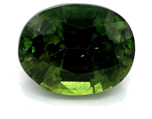 0.54 carat GREEN Oval Safyras (1)