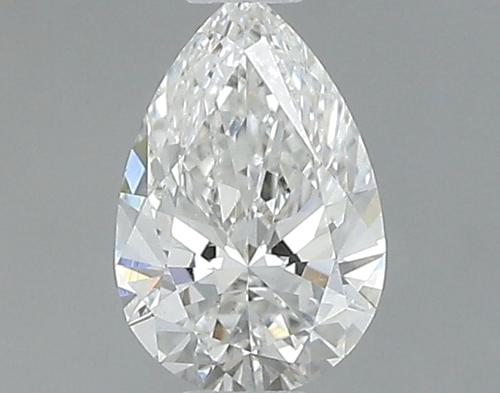 0.33 carat F-SI1 Natūralus Pear Deimantas (1)