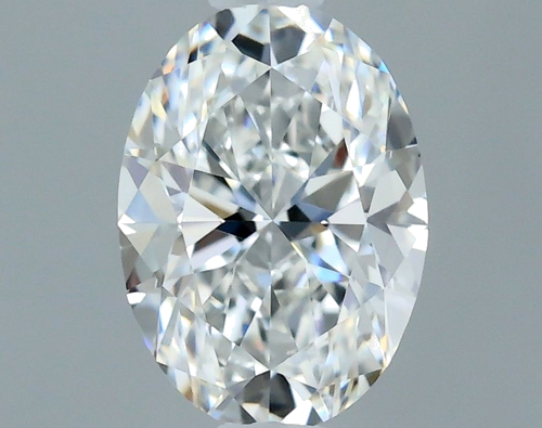 0.41 carat F-VVS1 Natūralus Oval Deimantas (1)