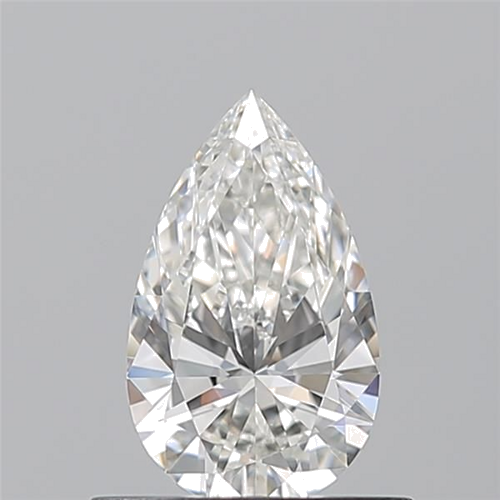 0.55 carat H-VVS1 Natūralus Pear Deimantas (1)
