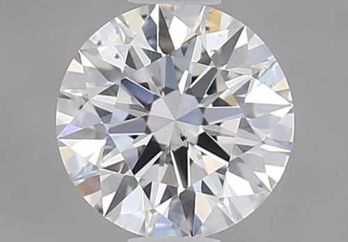 0.52 carat F-VS2 Excellent cut Natūralus Round Deimantas (1)