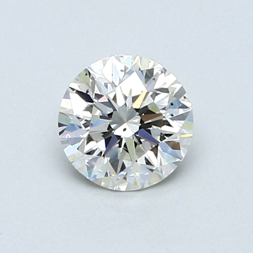 0.71 carat H-SI1 Very Good cut Natūralus Round Deimantas (1)