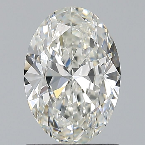 0.91 carat I-VVS2 Natūralus Oval Deimantas (1)