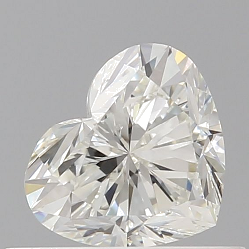 0.52 carat I-SI1 Natūralus Heart Deimantas (1)