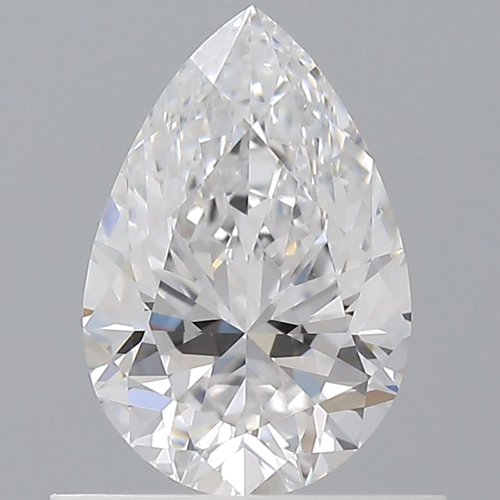 0.7 carat D-VS1 Natūralus Pear Deimantas (1)