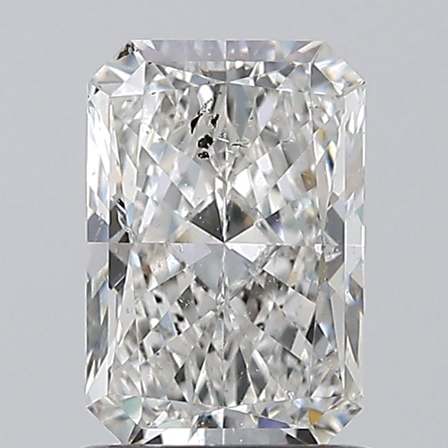 1.2 carat G-SI2 Natūralus Radiant Deimantas (1)