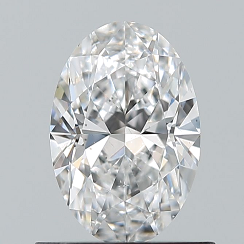 0.7 carat D-SI1 Natūralus Oval Deimantas (1)