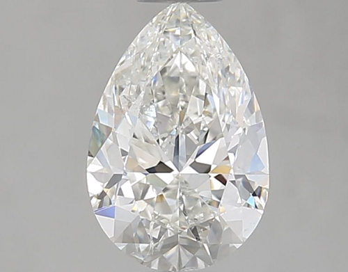 0.91 carat H-SI2 Natūralus Pear Deimantas (1)