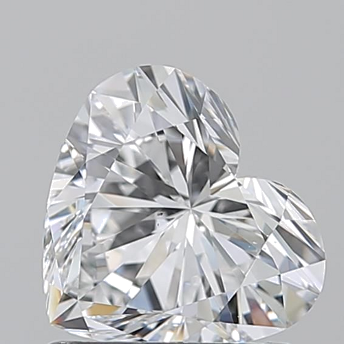 1.01 carat D-SI1 Natūralus Heart Deimantas (1)
