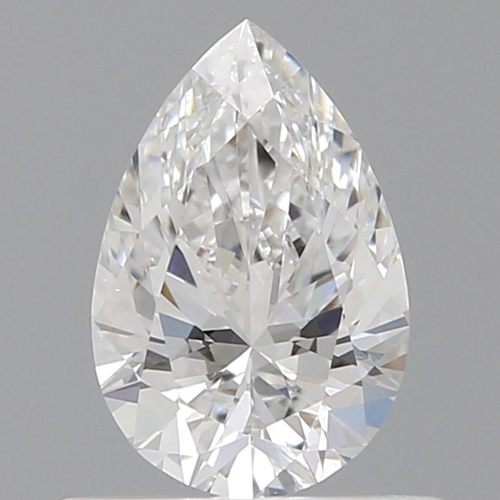 0.55 carat E-VS1 Natūralus Pear Deimantas (1)