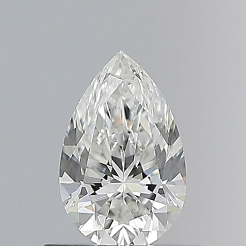 0.53 carat H-VS1 Natūralus Pear Deimantas (1)