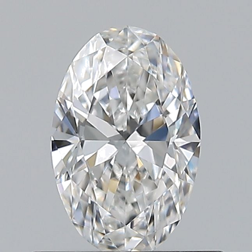 0.53 carat E-VVS2 Natūralus Oval Deimantas (1)
