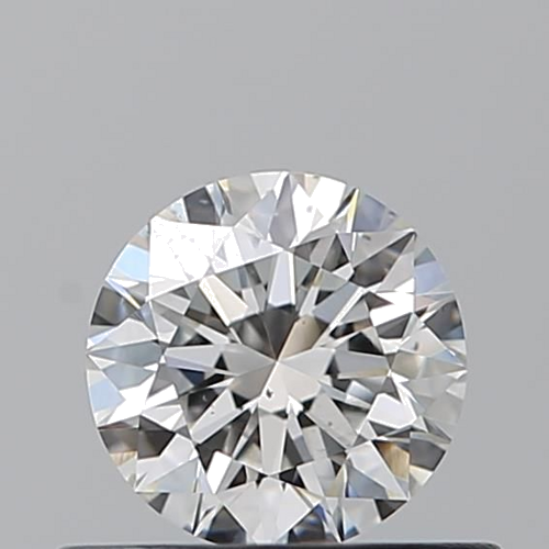 0.5 carat F-SI1 Excellent cut Natūralus Round Deimantas (1)