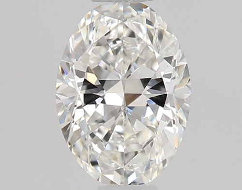 0.5 carat F-VVS2 Natūralus Oval Deimantas (1)