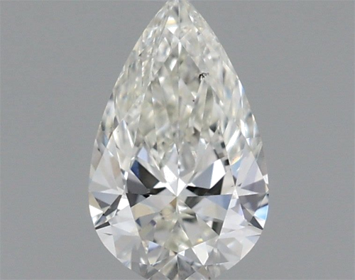 0.5 carat I-SI1 Natūralus Pear Deimantas (1)