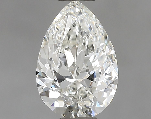 0.6 carat H-VVS1 Natūralus Pear Deimantas (1)