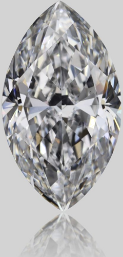 1.0 carat D-VS1 Natūralus Marquise Deimantas (1)