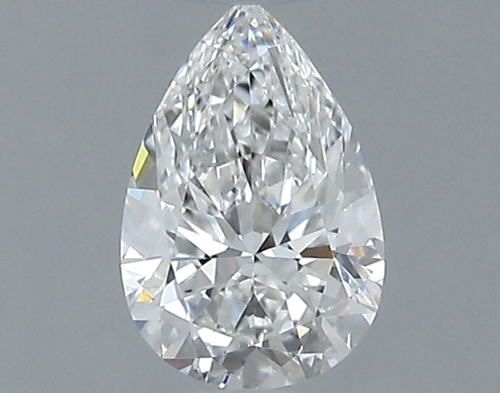 0.52 carat F-VS1 Natūralus Pear Deimantas (1)