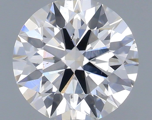 0.47 carat I-SI1 Excellent cut Natūralus Round Deimantas (1)