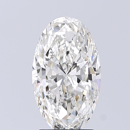 1.85 carat H-SI2 Natūralus Oval Deimantas (1)