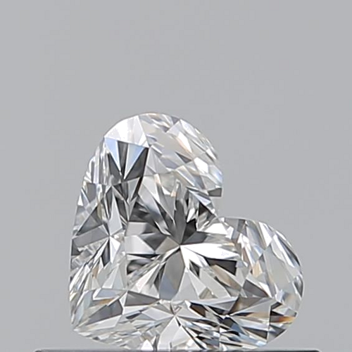 0.51 carat G-VVS2 Natūralus Heart Deimantas (1)