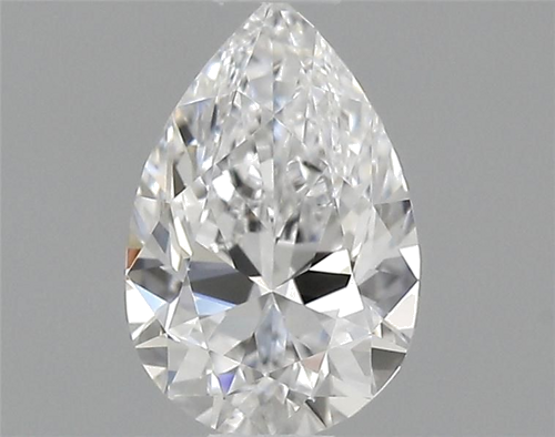 0.62 carat D-VS1 Natūralus Pear Deimantas (1)