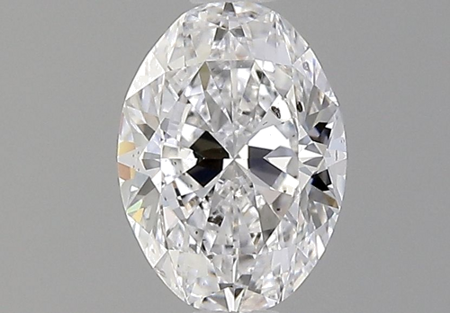 1.2 carat D-SI2 Natūralus Oval Deimantas (1)