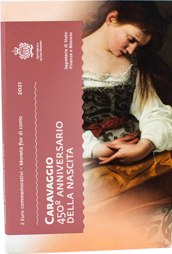 2021 San Marino Caravaggio 2 euro coin (4)