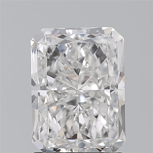 1.73 carat G-VVS2 Natūralus Radiant Deimantas (1)