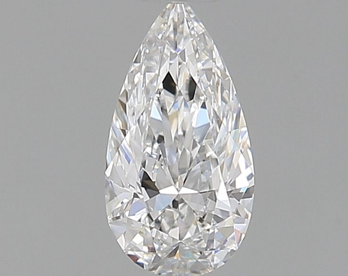 0.27 carat E-IF Natūralus Pear Deimantas (1)
