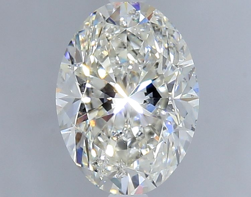 1.5 carat H-SI2 Natūralus Oval Deimantas (1)