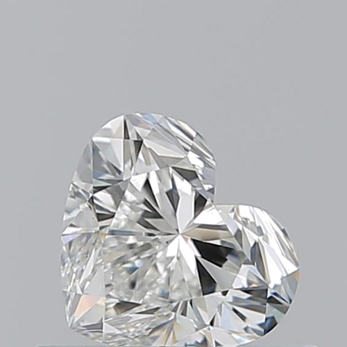 0.51 carat H-VS2 Natūralus Heart Deimantas (1)