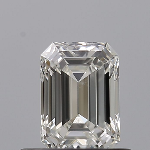 0.51 carat H-SI1 Natūralus Emerald Deimantas (1)