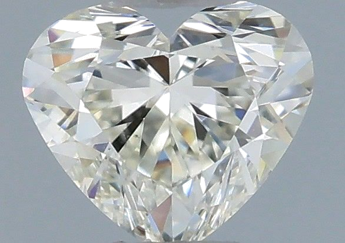 0.3 carat K-VS2 Natūralus Heart Deimantas (1)