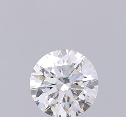 0.54 carat F-VVS2 Excellent cut Natūralus Round Deimantas (1)