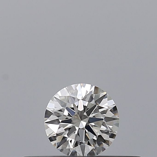 0.19 carat F-VVS2 Excellent cut Natūralus Round Deimantas (1)